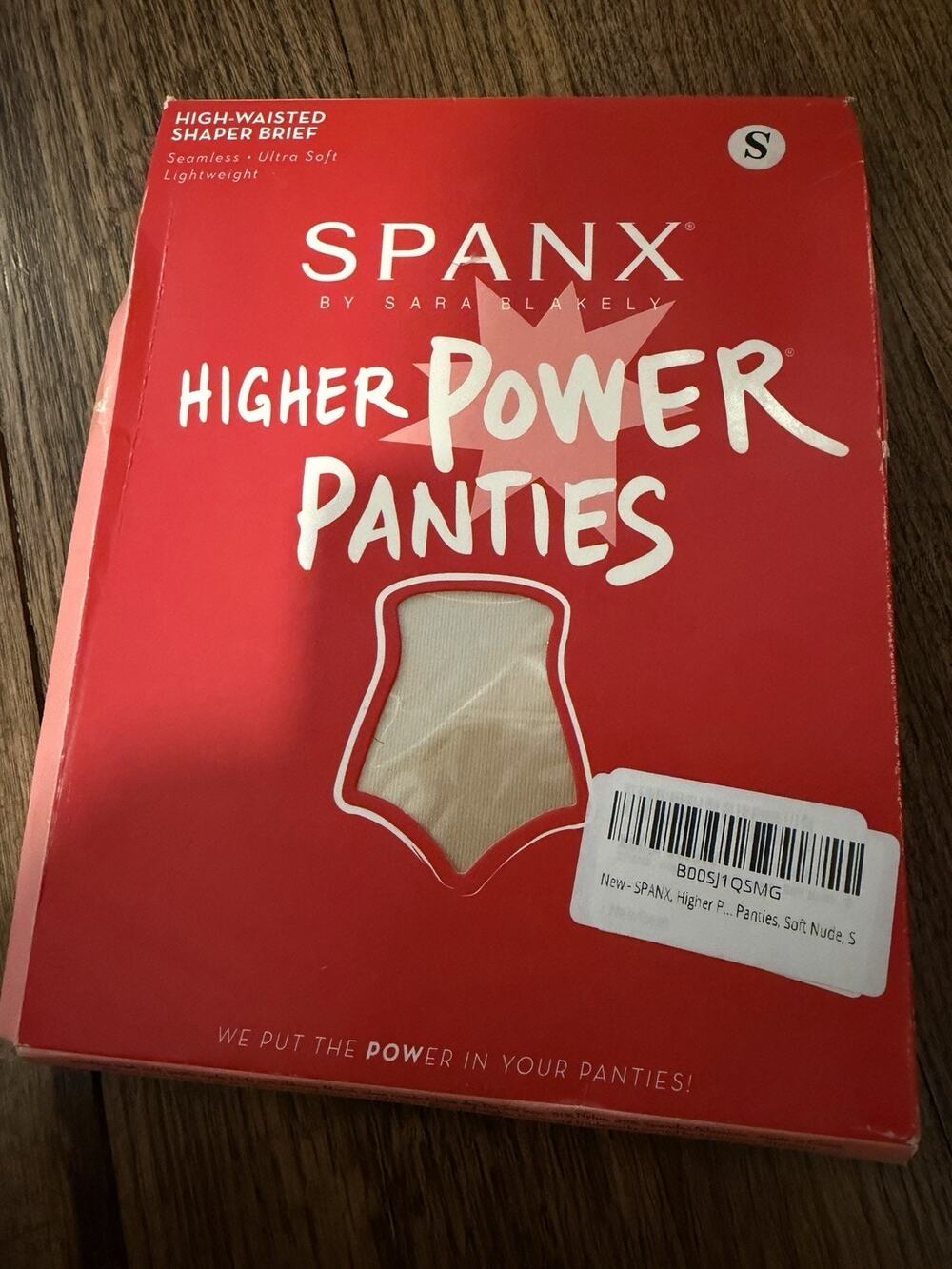 Spanx Higher Power Panties Sz S Soft Nude NIB